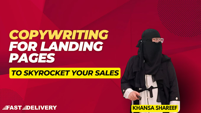 do copywriting for your landing page