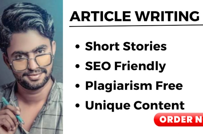 Be writing seo blog posts, articles as your content writer by Sheraz085 ...