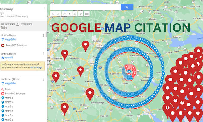 create google map citation for gmb  ranking and local business SEO