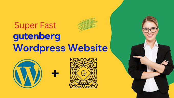 create your personal or portfolio website wordpress gutenberg