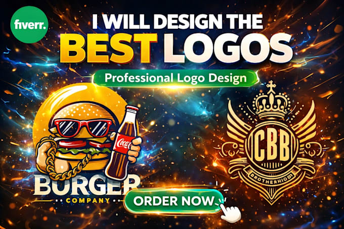 transform your vision into stunning professional pro logo design