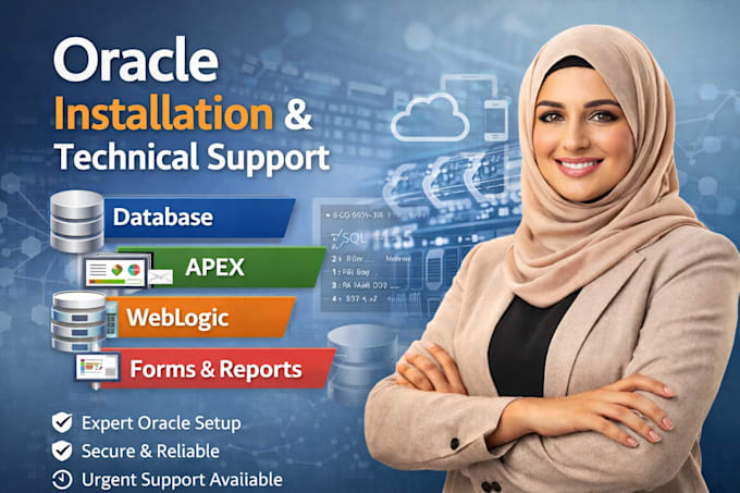 provide oracle database and components support