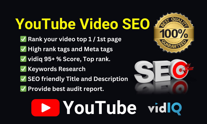 do video rank 1 and search list first page youtube and google, multiple keyword
