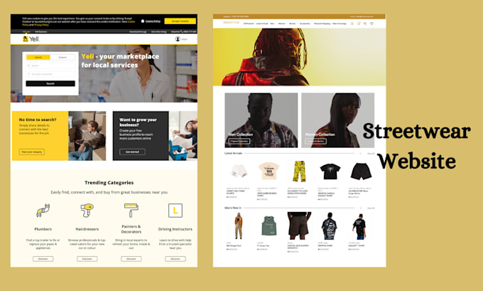design a y2k streetwear shopify site with a custom 3d logo for your brand