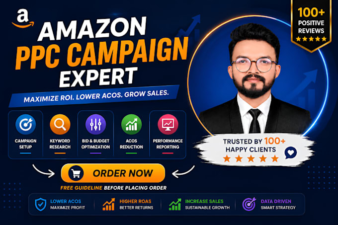 setup and manage amazon PPC campaigns, optimize amazon ads campaign