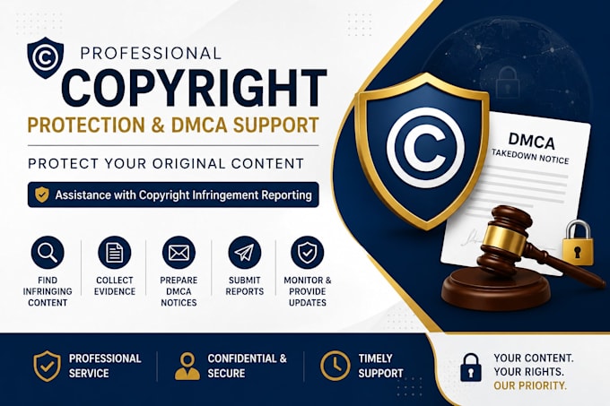 provide professional copyright protection support