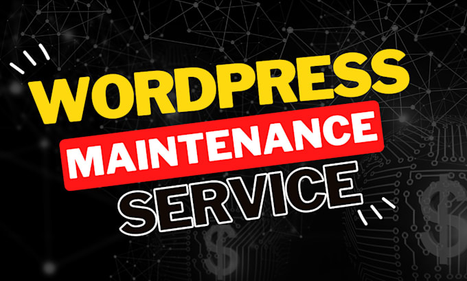 provide wordpress maintenance, support and management