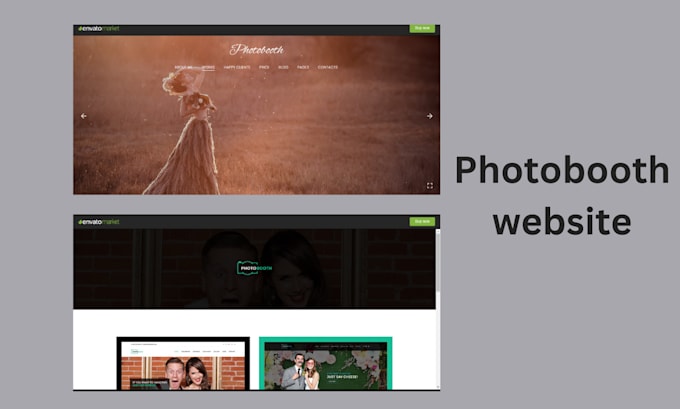 build 360 photo booth and photobooth website with online booking