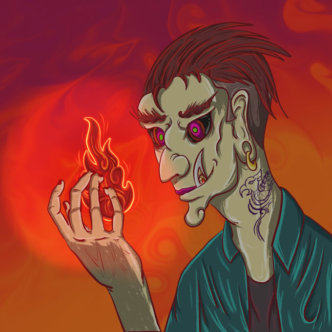 make a fantasy book cover