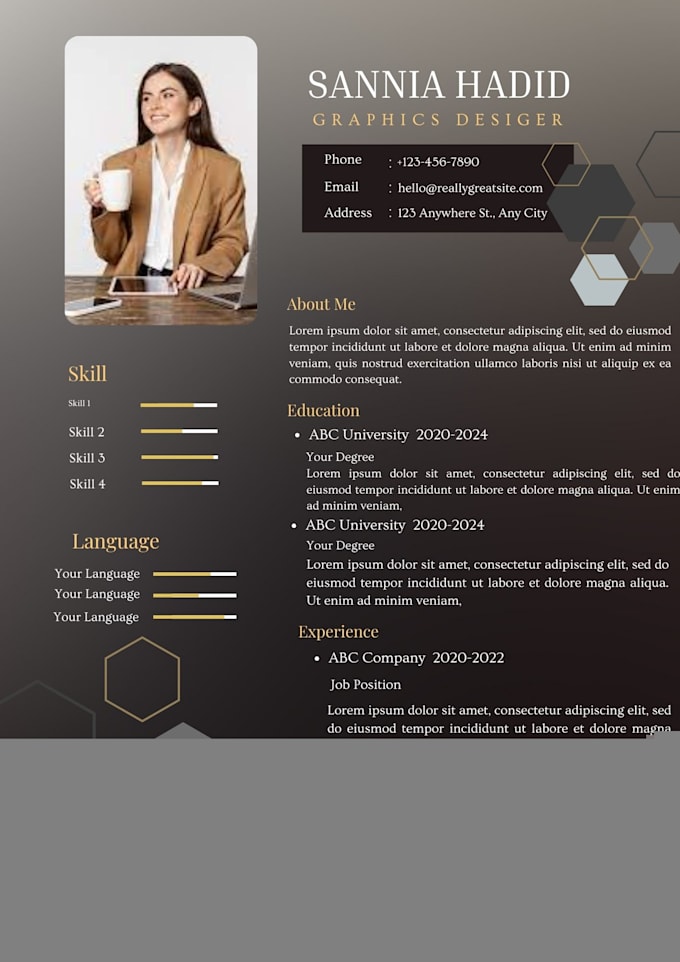 build and review resume, professional ,simple CV maker