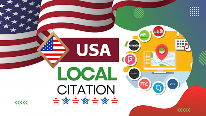 do 350 USA local citations and directory submission for local SEO