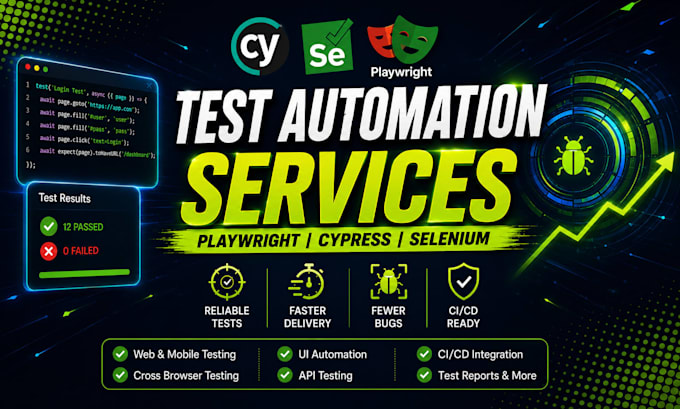 do automation testing for your web and mobile app