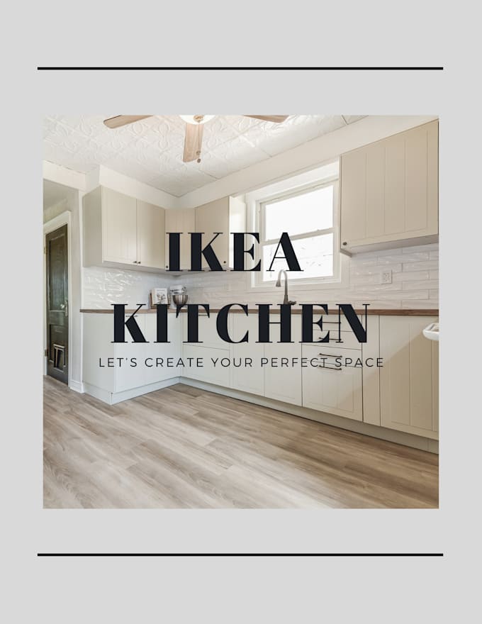 Design your kitchen with ikea kitchen planner by Kateemcmanus Fiverr