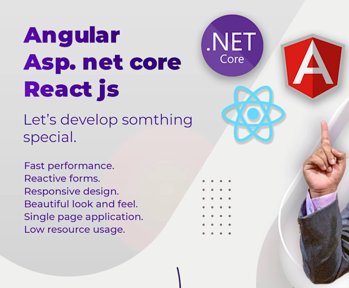 Be your angular and asp net core developer by Cjagad Fiverr