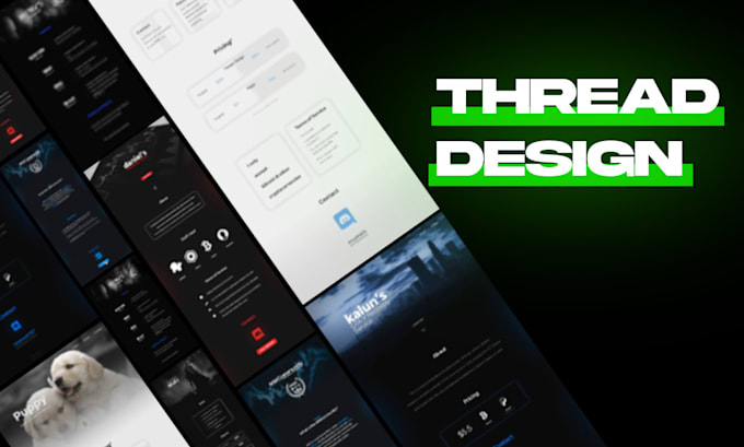Create an amazing thread design for online forums by Envy_design | Fiverr