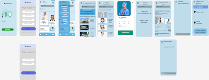 Do the ui ux design for or prototype for the mobile app and your ...