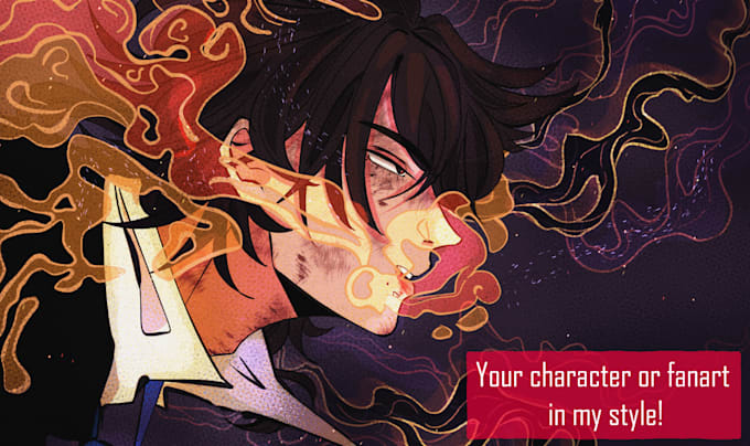 draw your characters or fanarts in my style