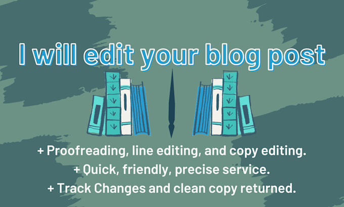 copy edit your blog post