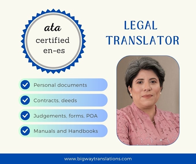 Do certified translations english to spanish by Cmarquezm Fiverr