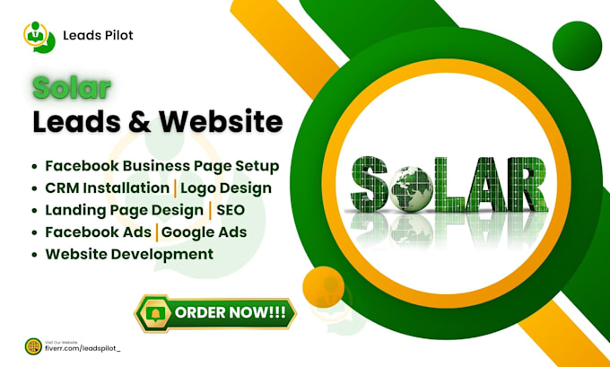 solar leads solar website solar energy solar panel lead generation