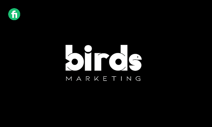 design text based typography and vector text logo
