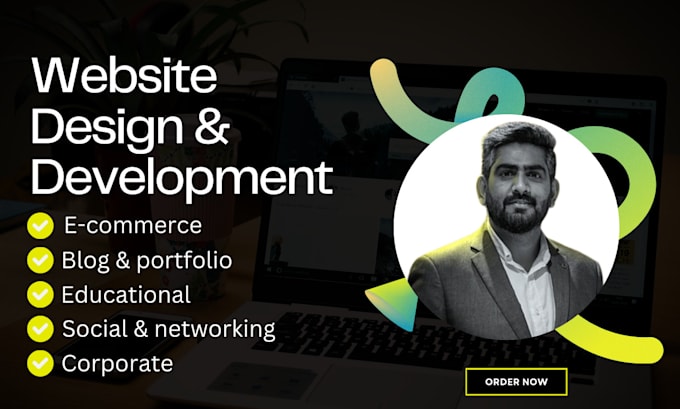 design and develop a professional website for your business