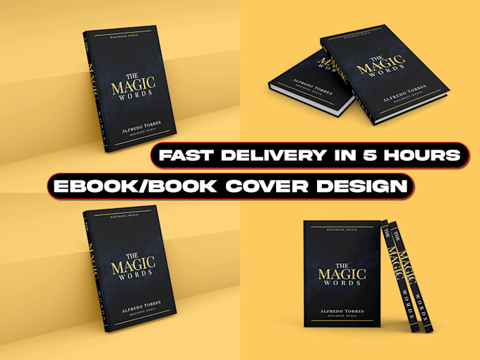 Do book cover and ebook cover design with free 3d mockup by Design2vibe