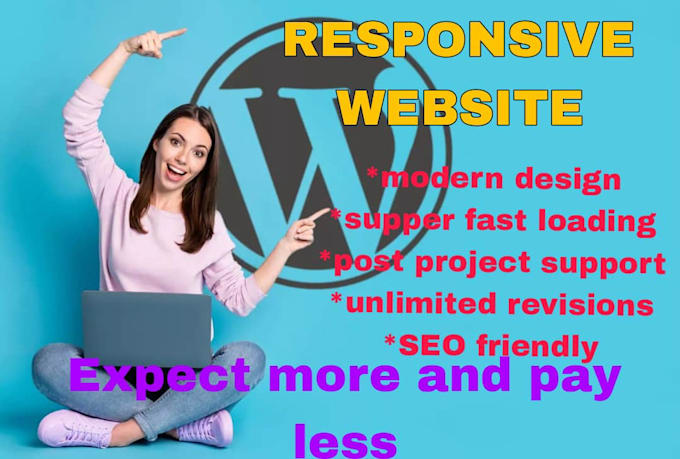 design or develop creative professional wordpress website