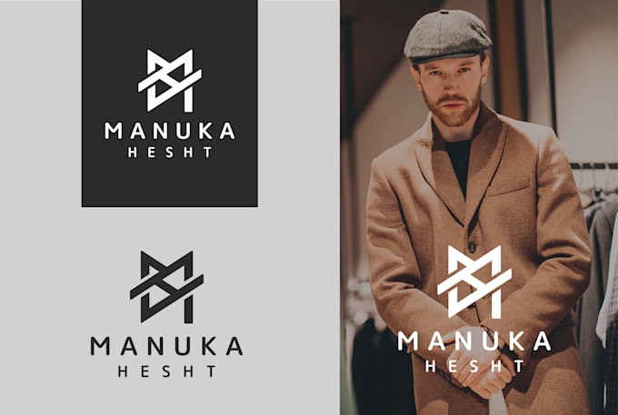 design monogram logo or initial letter for your personal branding