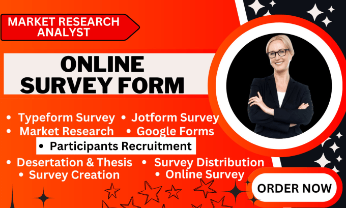 Conduct market research online survey with google forms jotform and ...