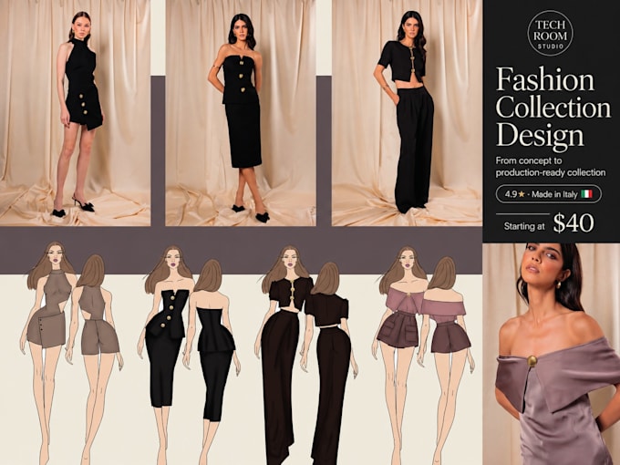design a complete fashion collection