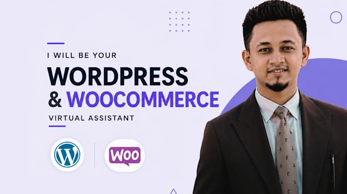 be your virtual assistant for wordpress
