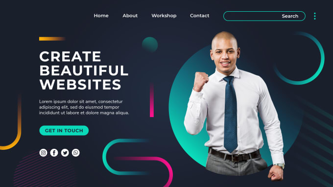 Do html, css, bootstrap, reactjs, vuejs development by Anastamoor | Fiverr