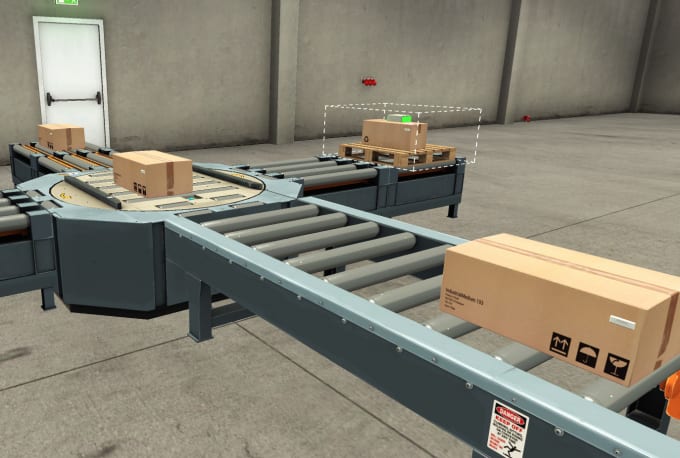do industrial automation simulations using factory io