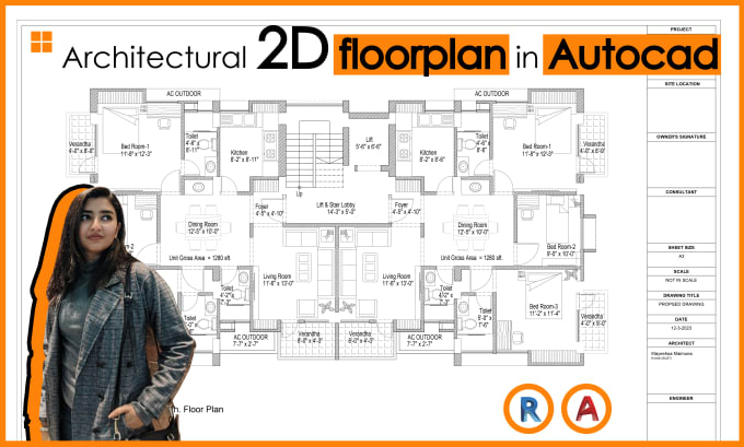 do architectural floor plans, sections, and elevations in autocad