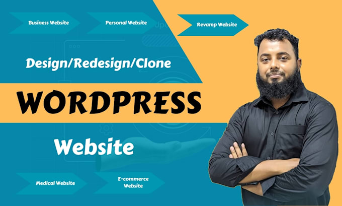 revamp, design, redesign, or clone the wordpress website with elementor pro