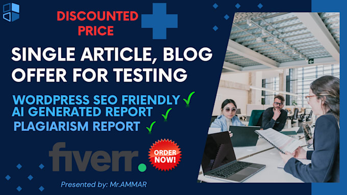 write SEO optimized articles and blogs
