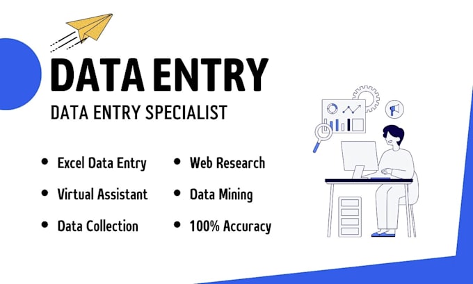 be your fast and accurate data entry specialist