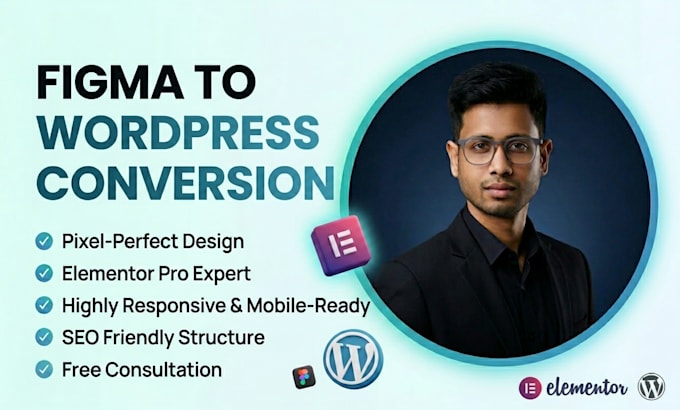 figma to wordpress responsive web