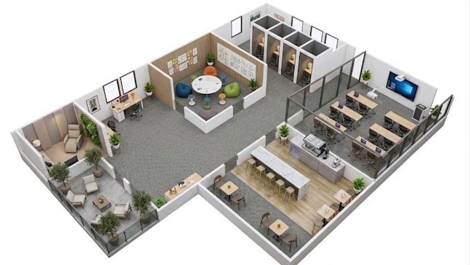 convert 2d to 3d floor plan