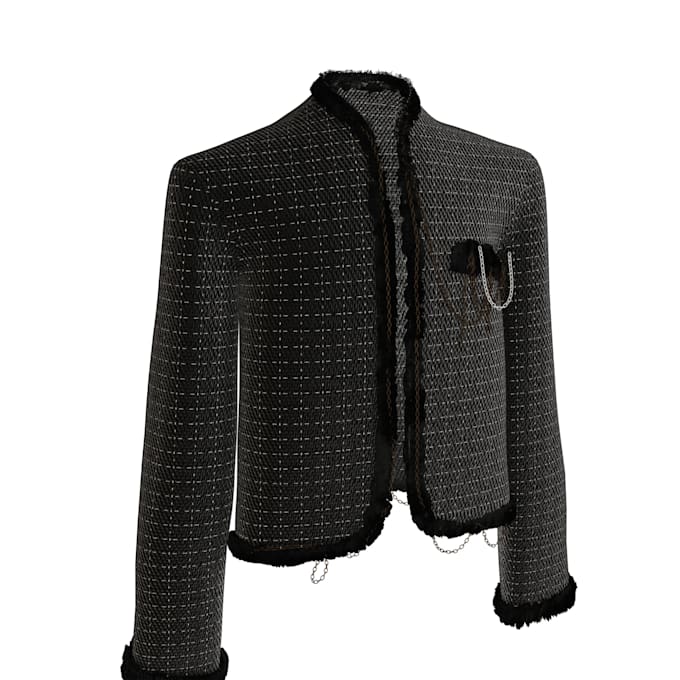 do 3d fashion animation and cloth visualization mockup