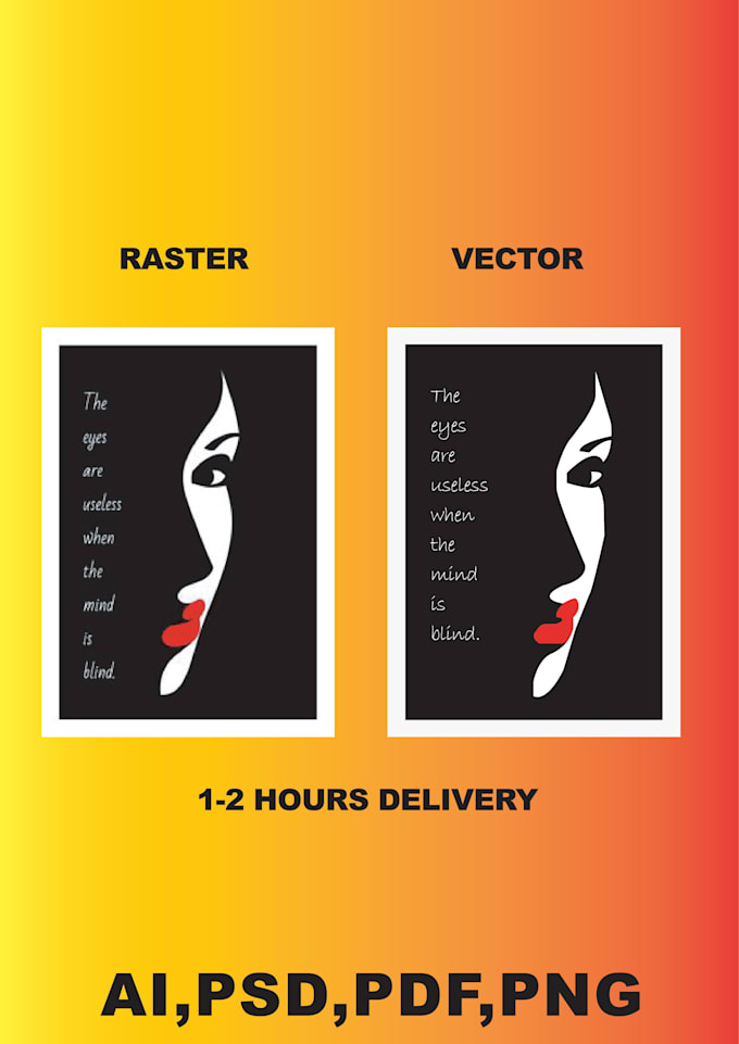 Convert image to vector by nabilashafique1 fiverr