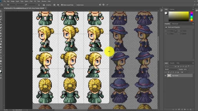 Make you custom rpg maker sprites, portraits, and tilesets by Andrew ...