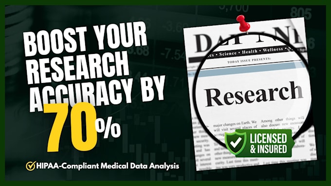 do medical research and surveys with data analytics