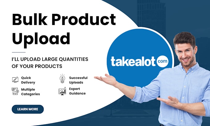 bulk upload your products to takealot, amazon sa or makro