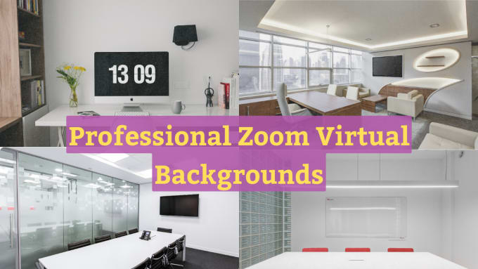 Design professional zoom background for your meetings by Amna_505 | Fiverr