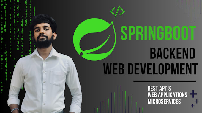 do spring and springboot backend web application development