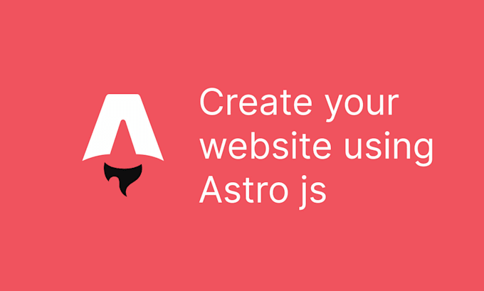 create your website using astro js