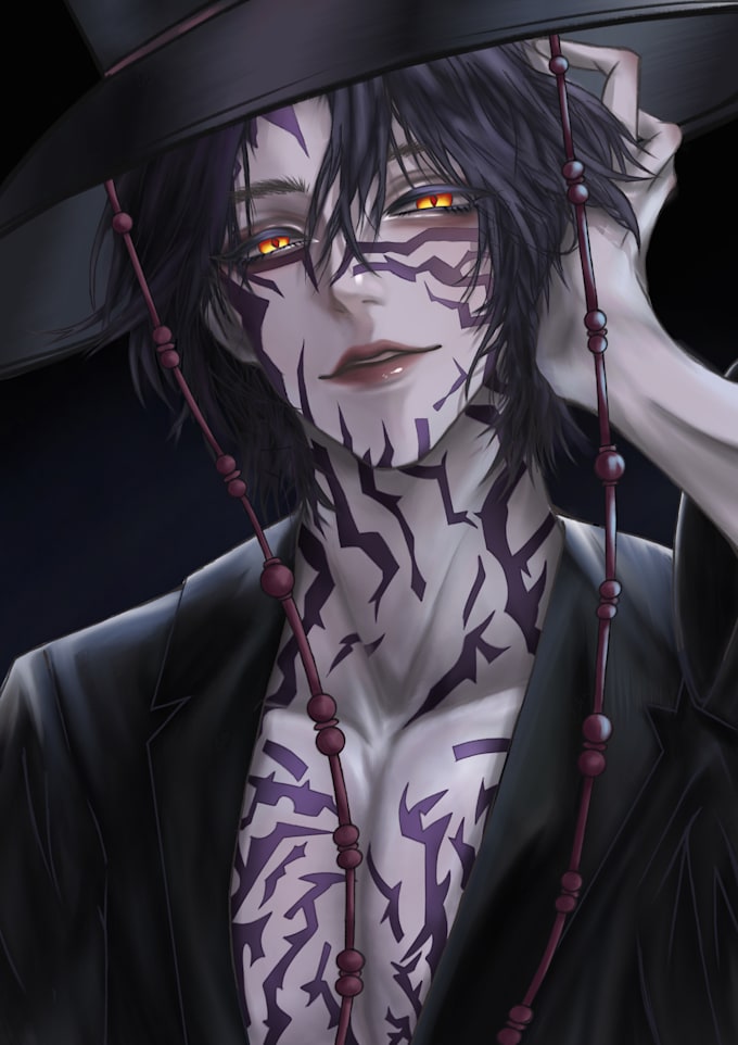 design anime style fanart