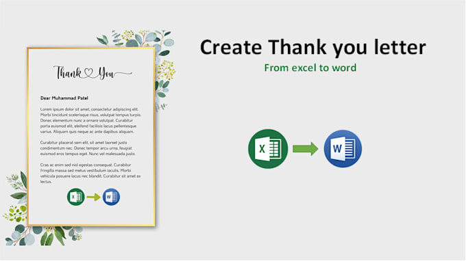 Design certificate and thank you letter by Magical_editor1 | Fiverr